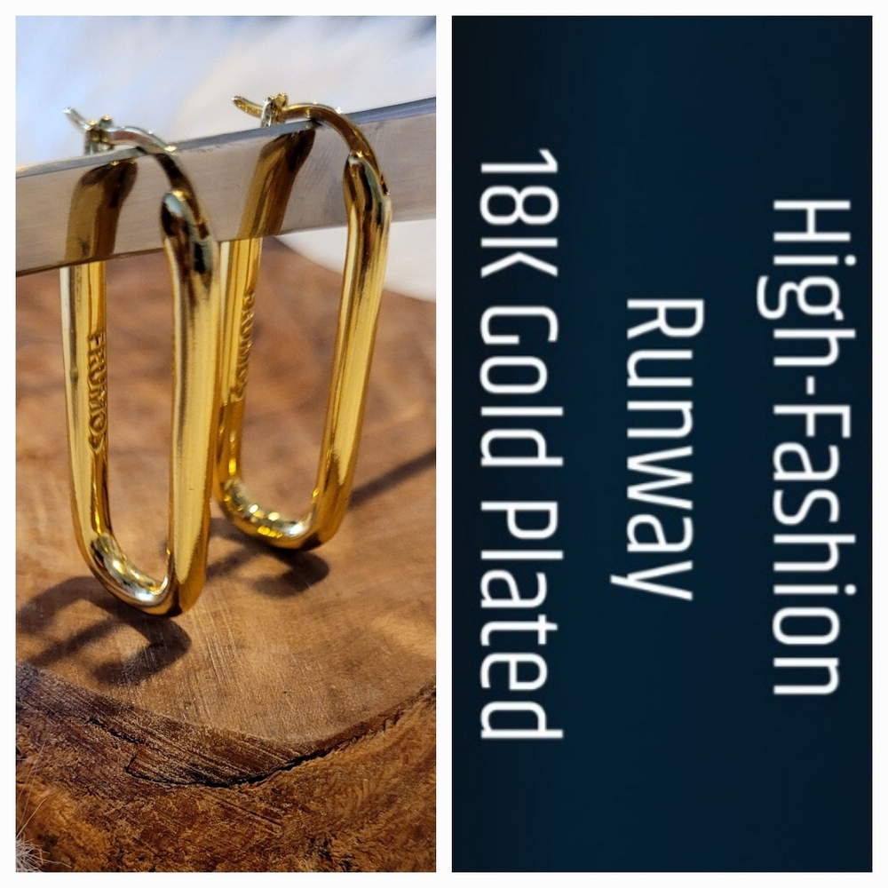 18K Gold Plated Earrings